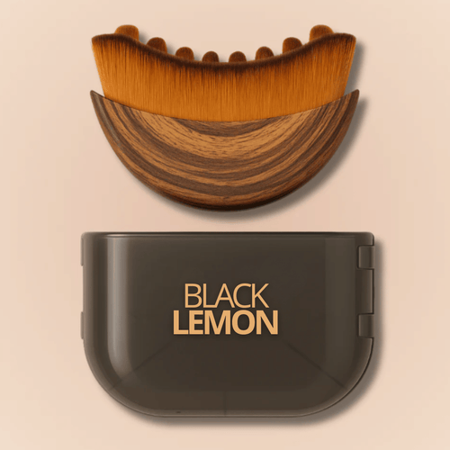 Cepillo facial de contorno linfático. Black Lemon™