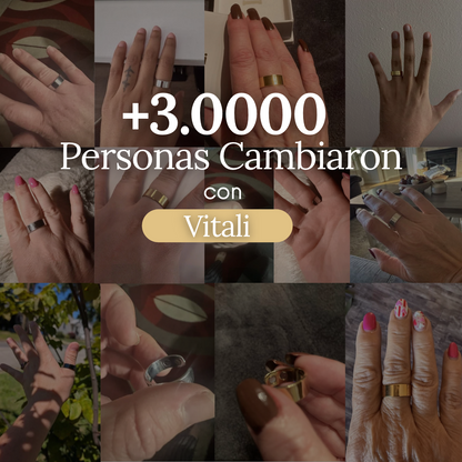 Anillo Vitali® Comfort de forma natural.