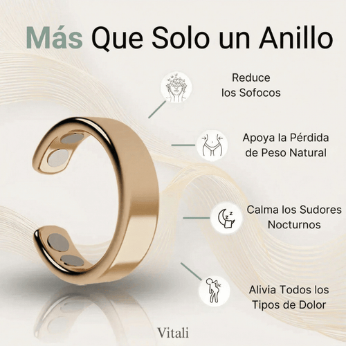 Anillo Vitali™  Redescubre el comfort,de forma natural.
