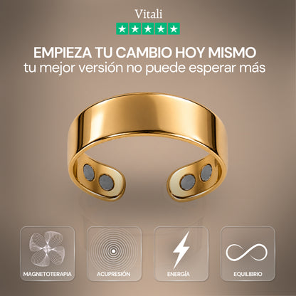 Anillo Vitali® Comfort de forma natural.
