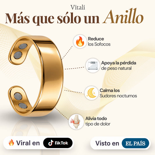 Anillo Vitali® Comfort de forma natural.