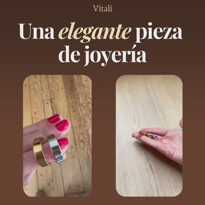Anillo Vitali® Comfort de forma natural.